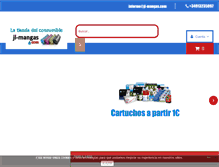 Tablet Screenshot of jlmangas.com